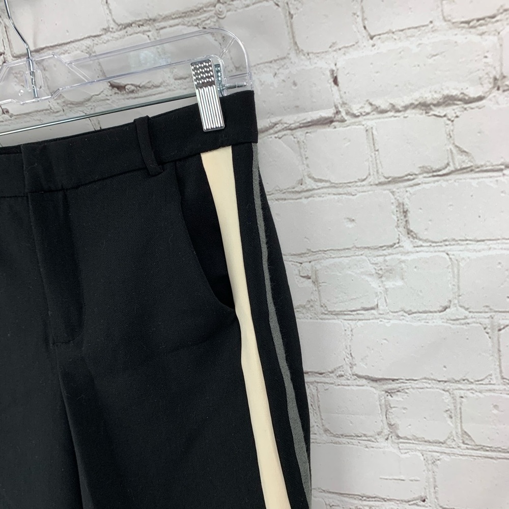 Zara Black Side Stripe Pants - Picture 3 of 6